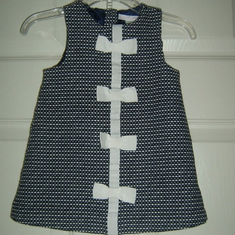 Janie & Jack Baby Girl Dress, 6-12 Month